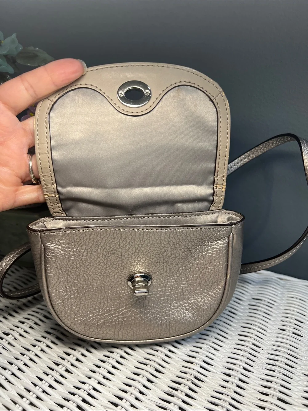 Coach Park Mini Leather Crossbody